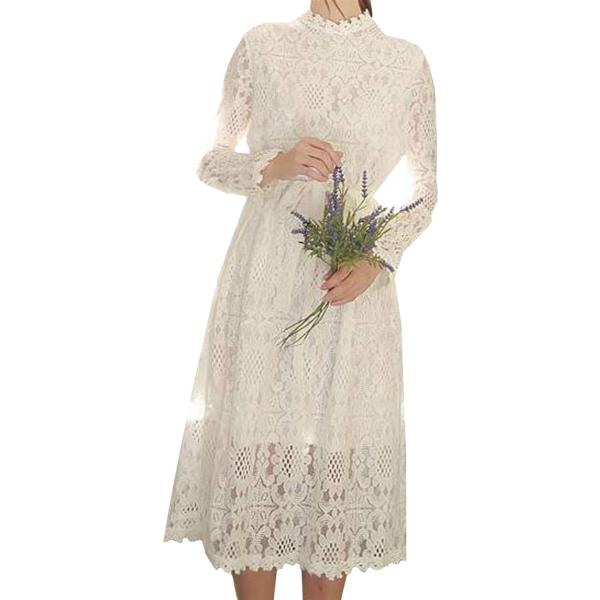 白 レース ワンピースの人気商品 通販 価格比較 価格 Com