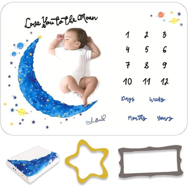 バリエーションコード : 2B4GQPYD4Y・v「商品特徴」近年ママさんの間で大人気の寝相＆お昼寝アートの登場です＊この商品は月をモチーフにしたデザインで、月の上に赤ちゃんを寝かしつけてあげることで 可愛い写真が簡単に撮れちゃいます。「装...