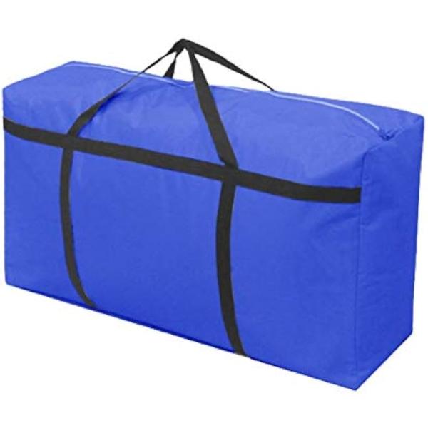 大容量 バッグ 超大型 180L スタイリスト 特大トートバッグ アウトドア ボストンバッグ 布団収納 ケース カバー 袋(ブルー)