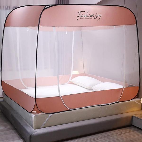 バリエーションコード : 2B6P35NHNV・「製品情報」xinxin-home蚊帳は全7色ご用意しております。展開サイズ：幅120/150/180/200x奥行200x高さ160cm。素材：蚊帳は丈夫なポリエステル素材、レース生地を採用...