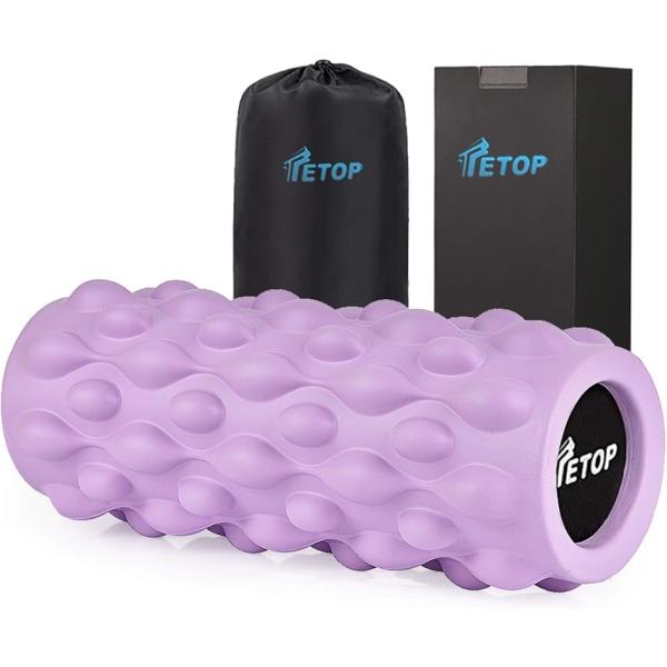 バリエーションコード : 2B8P4S2P0Y・「指のような突起」TETOP新世代3Dフォームローラー はより気持ちいいストレッチ感を実現します。突起の高さを1cm程度に調整し、程良い固さの刺激により、筋膜を解します。・「500KG耐荷重」...