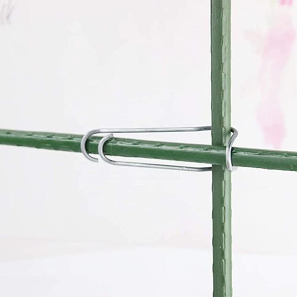 園芸クロスジョイント 支柱固定 在庫限り 家庭菜園 パーツ ２０個セット クロスバンド ２０ｍｍ