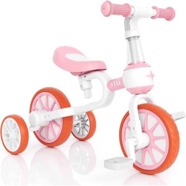 メーカー公式  子どものおもちゃ ピンク 子供用三輪車 三輪車/乗り物