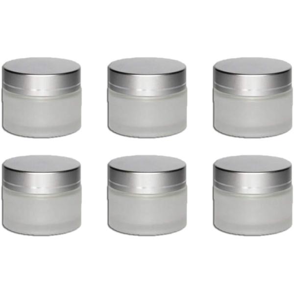 ・各種クリームの小分け容器として、またはサンプル容器としてもお使い頂けます。・６個セットなので、小分けにして旅行などでカバンの中に入れて持って行くのもおススメです。・胴回りの面も平らなのでラベルも貼りやすく、すっきりと整理できます。・中蓋付...