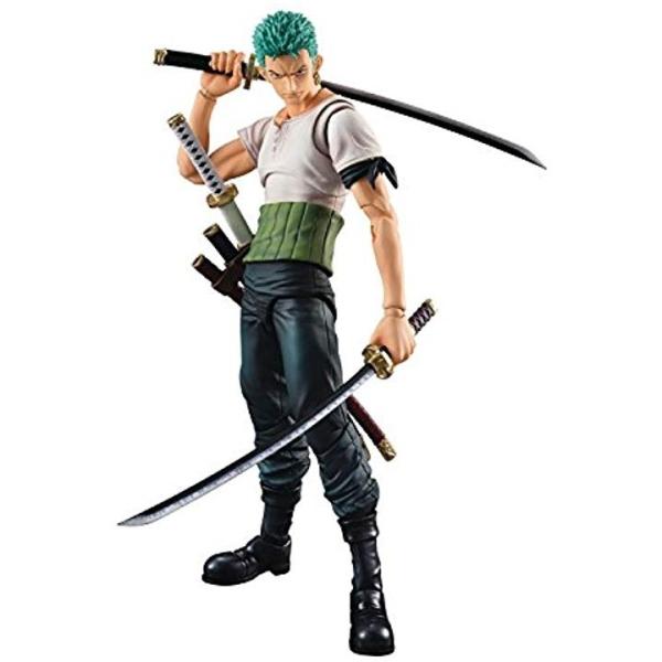 ヴァリアブルアクションヒーローズ One Piece ロロノア ゾロ Past Blue 初回特典付き 約190mm Pvc製