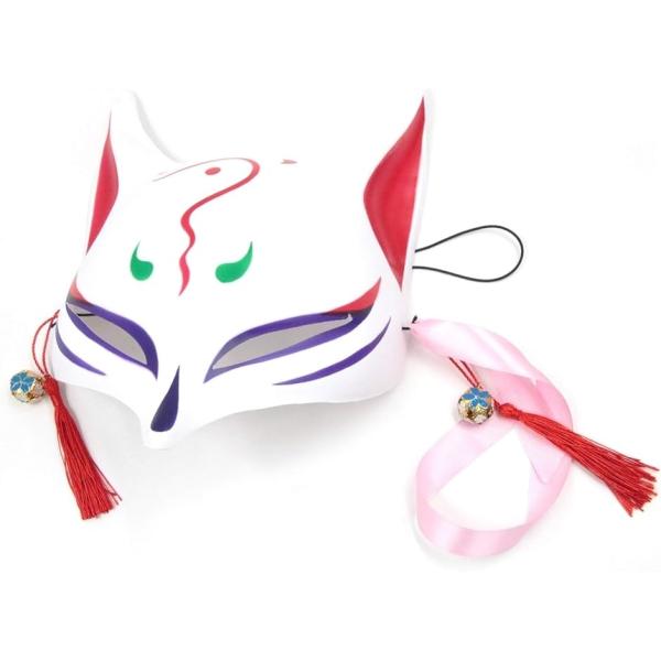 バリエーションコード : 2B8K2KRR63中国や日本に伝わる狐の妖怪“妖狐”。千里を見通すフクロウの瞳を持ち、雷雲を自在に呼ぶ強い神通力を持つ大霊狐“天狐(あまきつね)”。古来、宗派を問わず信仰の対象となった狐をモチーフにした描画マスク...