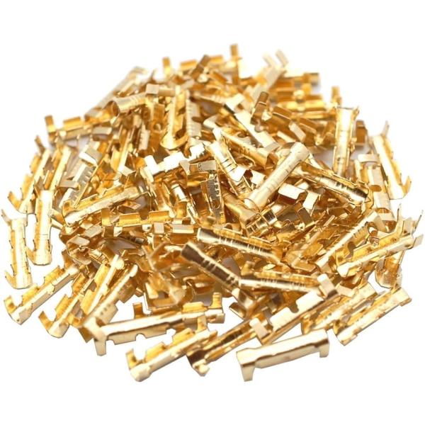 他サイト： 直線 端子 100個セット 配線加工 圧着 DIY(端子100個)の商品画像