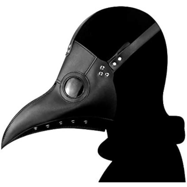 ペストマスク コスチューム 百貨店 ハロウィン仮装 サバゲー お面 ユニセックス 黒フリー コスプレ ドクター おもちゃ