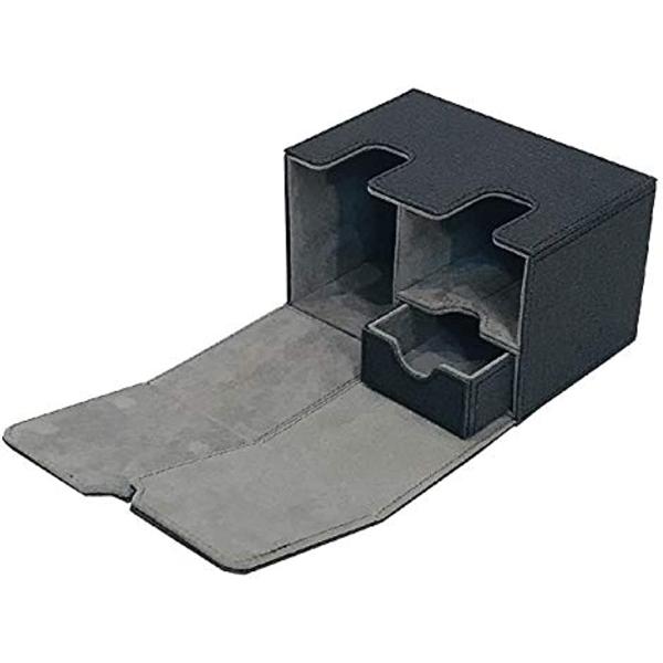 トレカ カードデッキ レザー ケース 選べる4タイプ トレーディング ストレージボックス デッキホルダー 収納 タイプc