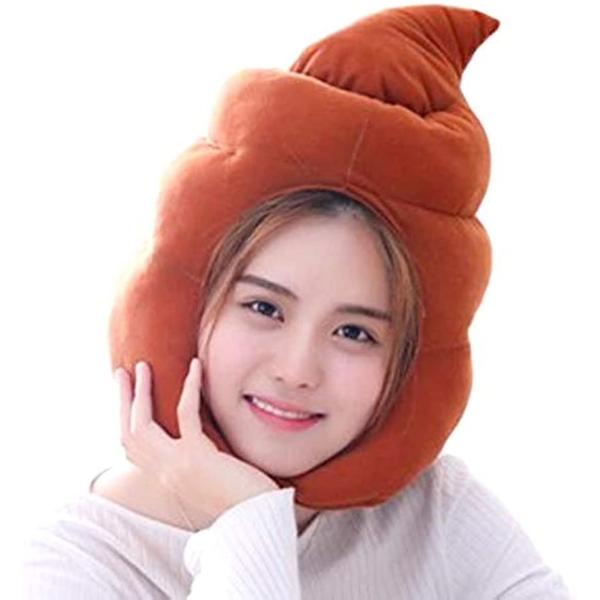 老若男女だれでもかぶれて万人受けするうんちアイテム。かぶるだけで大うけすること間違いなしです。フリーサイズなので、お子さまから大人まで対応可能です。ウンコグッズが好きなお子様には大喜びのコスプレアイテムです。私服にさっとかぶるだけでもハロウ...