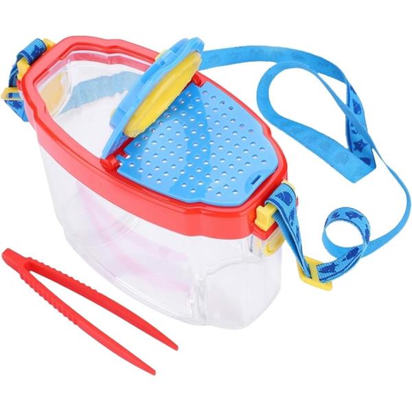 バリエーションコード : 2B8QQ15WS9・観察レンズがついている虫かごです。4.5倍の拡大鏡で、昆虫の細かいパーツまでよく見えます。友だちにも羨ましがられます。捕まえた昆虫を虫かごに入れて観察できます。珍しい昆虫を探しに、冒険に出発で...