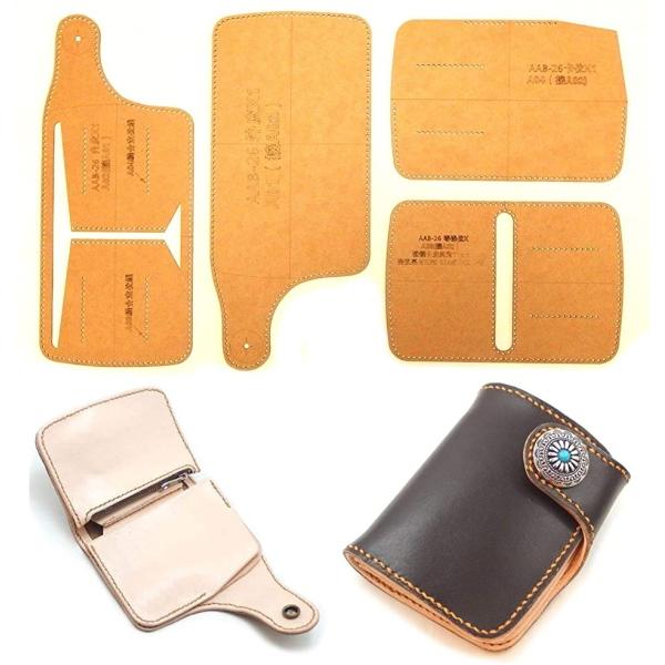 レザークラフト ウォレット 型紙の人気商品 通販 価格比較 価格 Com