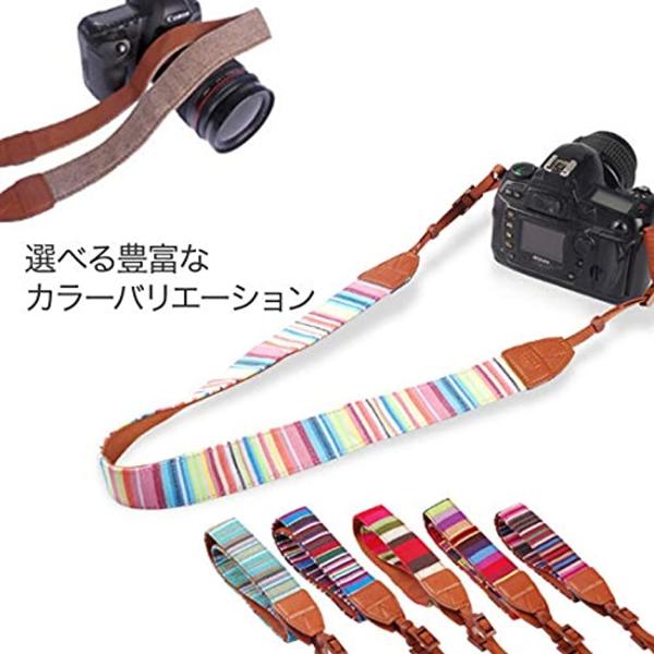 カメラストラップ カラフル ネックストラップ 丈夫 おしゃれ ショルダー スマート 可愛い 送料無料限定セール中 Lyn 241z 一眼レフ