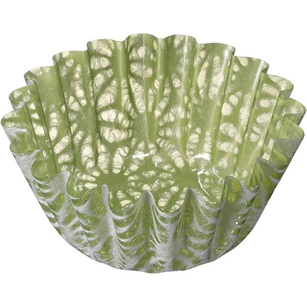 バリエーションコード : 2B4ULRFDI5・入数：24枚 / サイズ：底径φ40?高さ25mm (8号) / 厚さ：100μ以上・生産国：日本 / 素材：PET、PP、和紙 / 柄：麻の葉 / 色：グリーン(鶸萌葱)、食品衛生法に基づく...