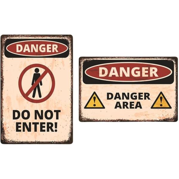 バリエーションコード : 2B90IUXROG「商品特徴」ユニークでレトロなアメリカンデザインの警告メッセージアルミプレートです。「適用シーン」目を引く「立入禁止」警告メッセージでご自宅の敷地、庭、車や自転車のガレージ 、オフィス、お部屋の...