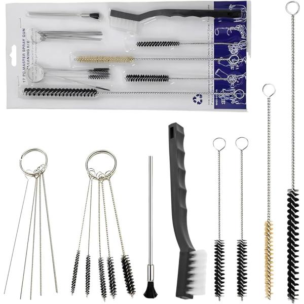 「多様なデザイン」異なる形状とサイズのブラシがセットされており、細い配管やカーブした部分にもスムーズに入り込む設計。頑固な汚れから微細な残留物まで対応し、内部の隅々まで徹底的に清掃できます。「同じ形状のブラシ」同じ形状のブラシが複数入ってい...