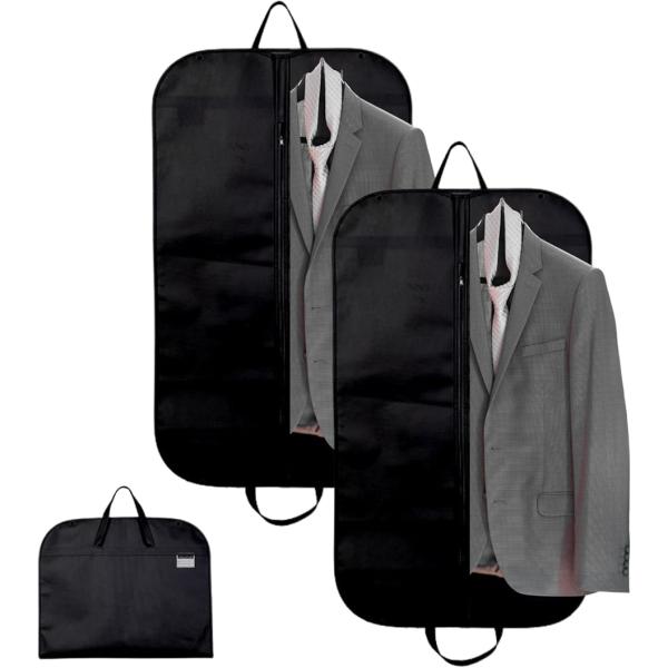 バリエーションコード : 2B9S4RGQHJ「スーツや衣類をしっかり守る。」このスーツカバーは丈夫な不織布素材で作られており、大切な衣類をほこりやカビから守り、清潔に保管できます。自宅のクローゼットや旅行中も、安心して保管できます。「出し...