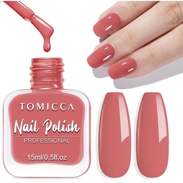 マニキュア 速乾ネイルポリッシュ 剥がれるネイル グレイズイマニキュア 水性ネイル 大容量15mL(プラムレッド)