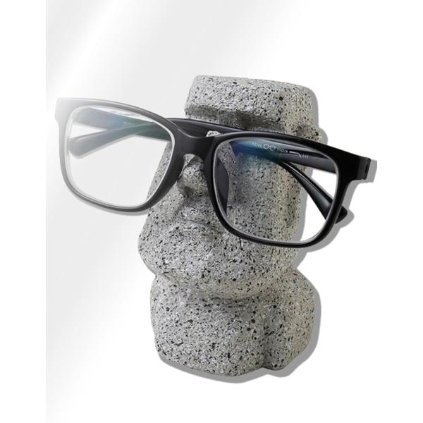 バリエーションコード : 2BU9R8SHSD「サイズ」：奥行き8cmx横6.5cmx高さ12cm 「重さ」：約155g 「材質」：合成樹脂(生産国：中国) 「機能・用途」：メガネスタンド、眼鏡置き「ユニークなデザイン」：優しくコミカルで ...