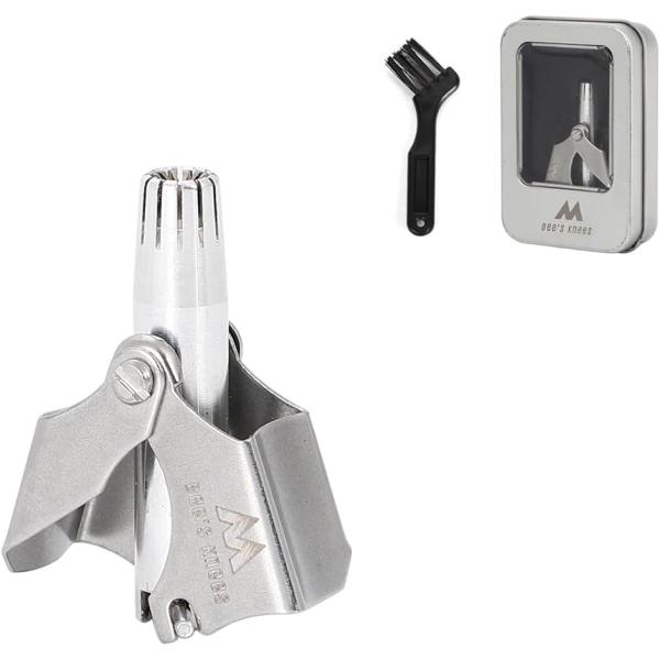 素材：ステンレススチール サイズ：約5x3.5x1.5cm 重量：約36g 付属品：専用収納ケース、清掃ブラシ