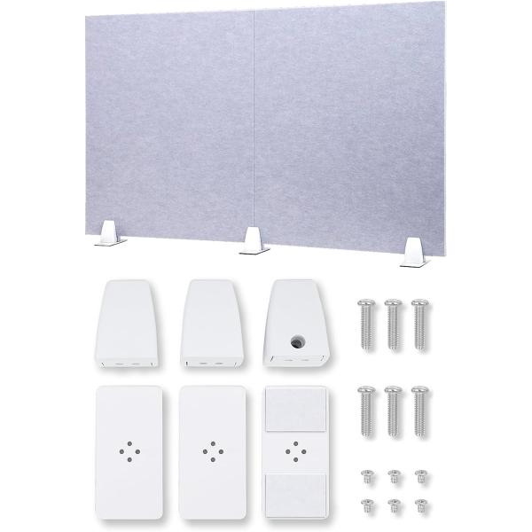 バリエーションコード : 2B9D29DO82私だけの仕事空間 ： 吸音 x 防音 効果でノイズを軽減。デスクにパーテーションを置くだけで電話もクリアに快適に。視線が気にならない集中空間 ： 卓上から高さは一般的な40〜50cmでは無く、6...