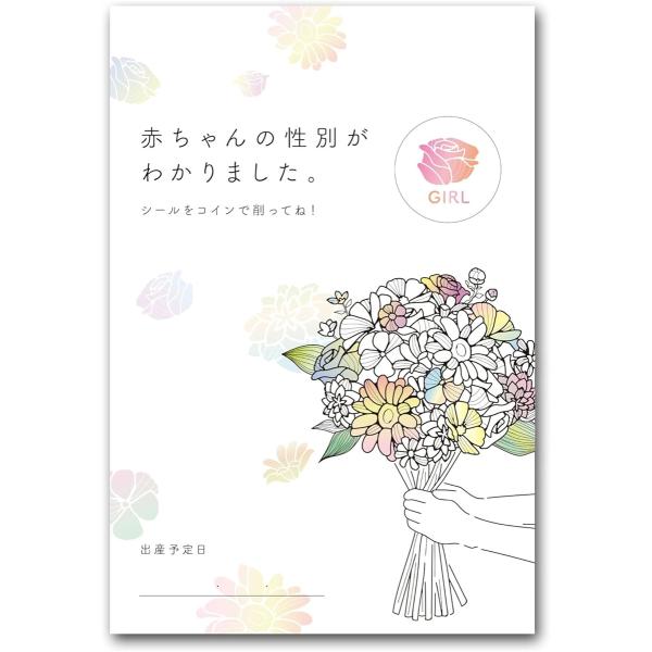 今、SNSで話題の赤ちゃんの性別を発表する「ジェンダーリビール」に使用するカード。「男の子」・「女の子」・「free（手書き）」の中の同じ種類のカード3枚入り。（3種類のカードが入っている訳ではありません）3枚あるので、パパと両家のおじいち...