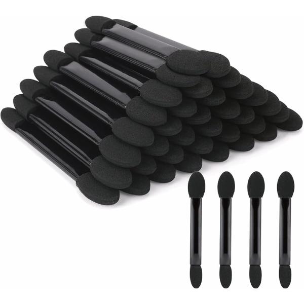 「 大容量 50本入り アイシャドウチップブラシ 」 両端2ブラシ構造。全長5.5cm。コンパクトで扱いやすく持ち運びにも便利なアイシャドウチップ50本セット。先端は柔らなスポンジで肌にも優しい製品です。旅行やお出かけ用などにも手軽に持ち運...