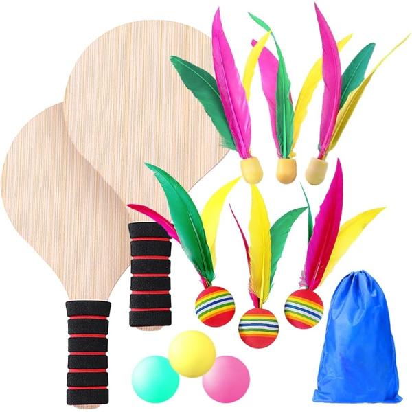 バドミントン ラケット 室内 卓球 羽 ボール 外遊び 公園遊び グッズ