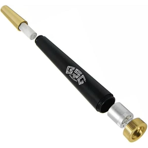 BSGより上質な素材を使用したハイグレードなアイテム”ワンヒッター”サイズ：10.3x2センチ 重さ：22g吸った後にすぐに火が消える”ワンヒットチャンバー”はワンヒッターとして最適な構造でおすすめです。パーツごとに細かく分解が出来るので掃...