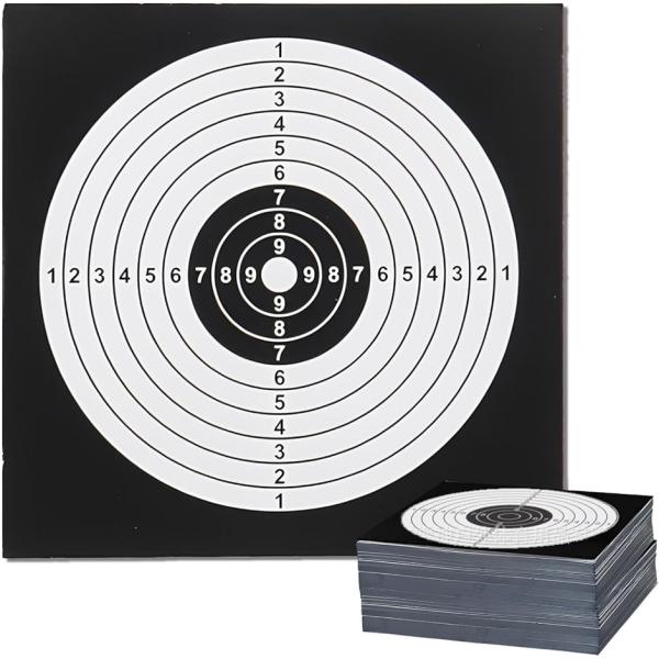 バリエーションコード : 2B95WRUQWI「貫通しやすい紙」紙の的はモデルガンの弾が貫通するため、弾が当たった場所が明確に分かります。射撃の精度を詳細に評価することができ、どの部分に当たったかを一目で確認することができます。「軽量＆薄い...