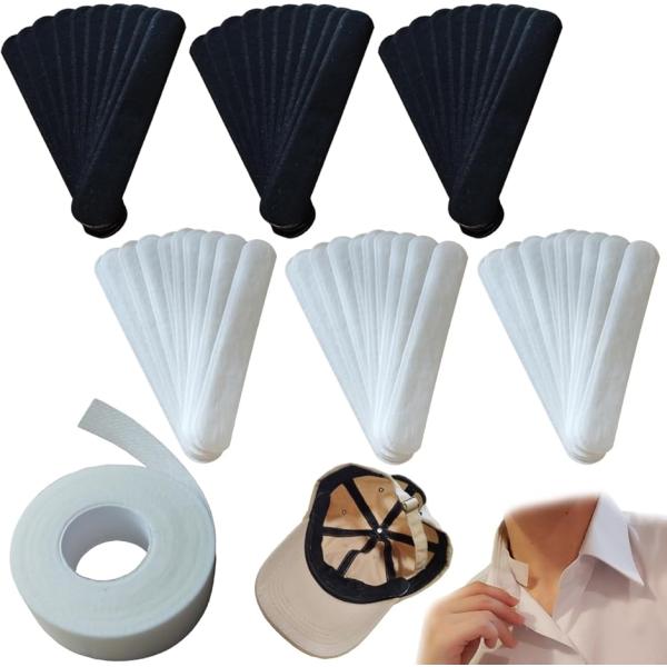 バリエーションコード : 2BUU4V1HJU襟元の皮脂汚れ防止、汗吸収シートは、Yシャツやブラウス、学生服など様々な場面に対応し、汗や皮脂を効果的に吸収してくれるアイテムです。幅が2.3cmの巻きタイプと、3.8cmの棒状の幅違いをセット...