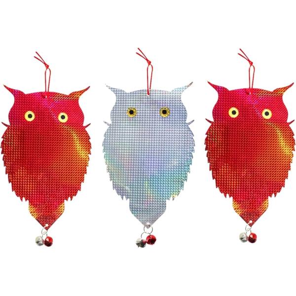 (光の反射で鳥を寄せ付けない)鳩やカラスなどの害鳥を撃退する光の反射効果で、鳥が近づくのを防ぎます。両面二色デザインにより、特定の色を嫌がる鳥にも対応し、効果を発揮します。ベランダや畑、屋上、カーポートなど様々な場所で使用でき、設置も簡単で...