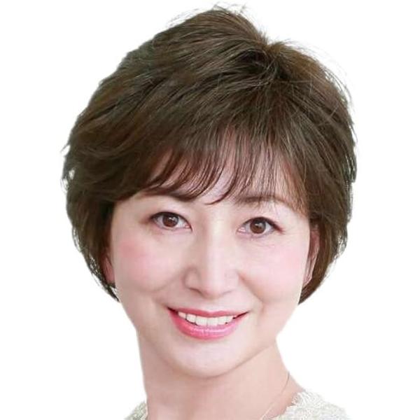 フルウィッグ かつら ショート カール ダークブラウン 濃い茶 エアリー ナチュラル 女性用 母 40代 50代 60代(ブラウン)