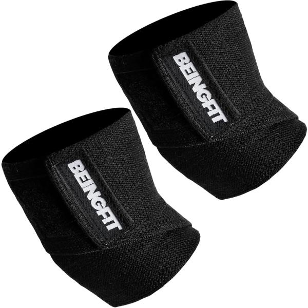 優れたサポートと圧縮力：運動中の肘をしっかりサポートし、負担を軽減してパフォーマンスを向上させます。調節可能でユニバーサルフィット：カスタマイズ可能なストラップデザインにより、男性・女性問わずぴったりフィットします。耐久性と通気性に優れた素...