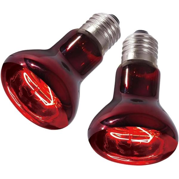 1. 赤外線で効率的な温度管理 本製品は、無害で発光しない赤外線を照射することで、テラリウム内の環境を昼夜問わず一定の温度に保ちます。爬虫類や両生類に最適な赤外線ランプで、体の芯まで温め血流を促進し、健康的な飼育環境を提供します2. 24時...