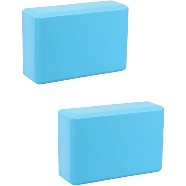 バリエーションコード : 2B9D6F0OJ5「サイズ」(1個) 縦15cm x 横23cm x 高さ7.6cm「重量」 (約) 1個：120g　2個:240g「セット内容」ヨガブロック 同色 2個セットヨガやストレッチ、ピラティスなどのト...