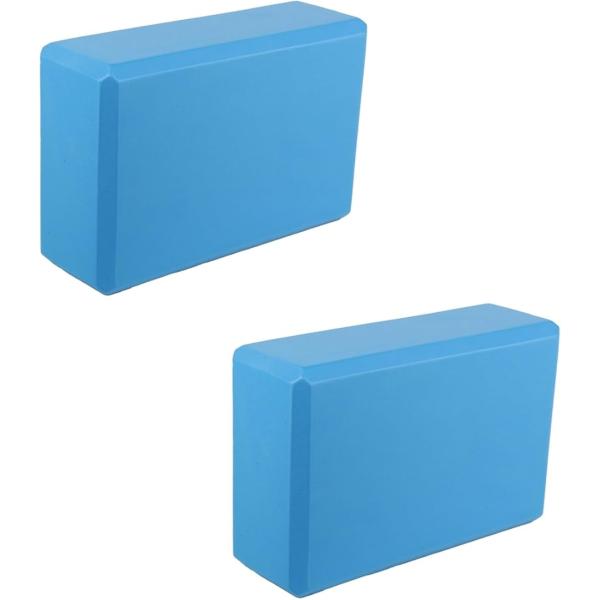 バリエーションコード : 2B9D6F0OJ5「サイズ」(1個) 縦15cm x 横23cm x 高さ7.6cm「重量」 (約) 1個：120g　2個:240g「セット内容」ヨガブロック 同色 2個セットヨガやストレッチ、ピラティスなどのト...