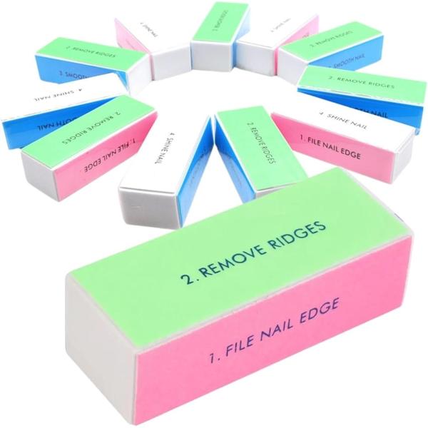 「4ステップで簡単ネイルケア」自宅でのセルフケアでもピカピカな仕上がりに。握りやすく力も入れやすいブロック型の爪磨きセットです。それぞれ粗さの違う4面を使って順番に爪を磨くことで自然な輝きが生まれます。「どんな方におすすめ？」1〜4を使用す...