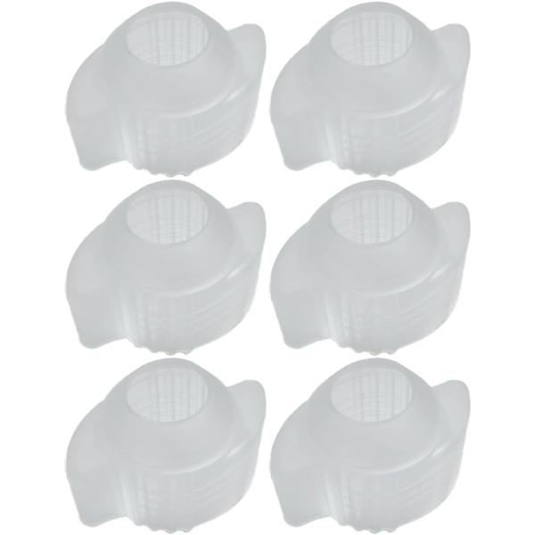 他サイト： ドアノブカバー ６個 握り玉用 滑り止め グリップ 衝撃吸収 蓄光 クッション( クリア)の商品画像