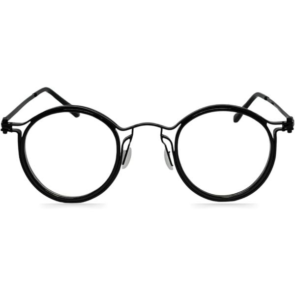 バリエーションコード : 2B9H4C5HPI「おしゃれデザイン」セルフレームとワイヤーの組み合わせが生み出す、洗習されたラウンド型フレーム。ニッチなスタイル、レトロで独創的なデザインはビジネスシーンでもカジュアルな装いでもマッチすることで...