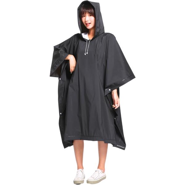 バリエーションコード : 2B9HJVFH9N「DZTSMART レインポンチョ」フリーサイズです(適用身長：150〜190CM；適用体重：40〜95KG） 学生、高校生、男女兼用。レインコートの長さ130cm、幅101cm、ワンサイズ。カ...