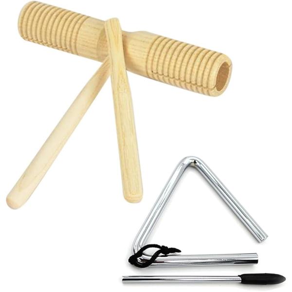 ウッドブロック： 演奏の幅を広げるウッドブロック。外側と内側を叩くことで、異なる音色を楽しめます。打面の幅や強さによって、さまざまなリズムやメロディを表現できます。高品質の材料で作られ、耐久性と音質の良さが特徴です。プロのミュージシャンから...