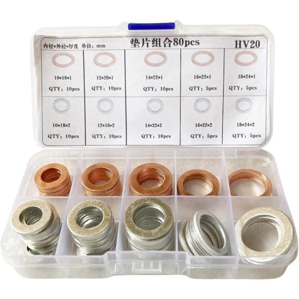 バリエーションコード : 2B9HX9XVT9アルミ、銅、スチール、のワッシャーを豊富に取り揃えておりますので、幅広い車種でご利用いただけます。ただし、ワッシャーの再利用は避けてください。お取り扱い商品は海外製品ですので、輸送中に微細な傷が...