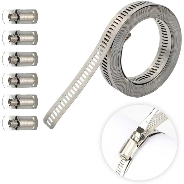 バリエーションコード : 2B9I30GVRS「お好みの長さで切って使える自在バンド」使う場所や用途に合わせて必要な長さにカットして使えるステンレスバンドになります。留め具がセットで様々な用途に使用できます。「円周に合わせてカット」ホースク...