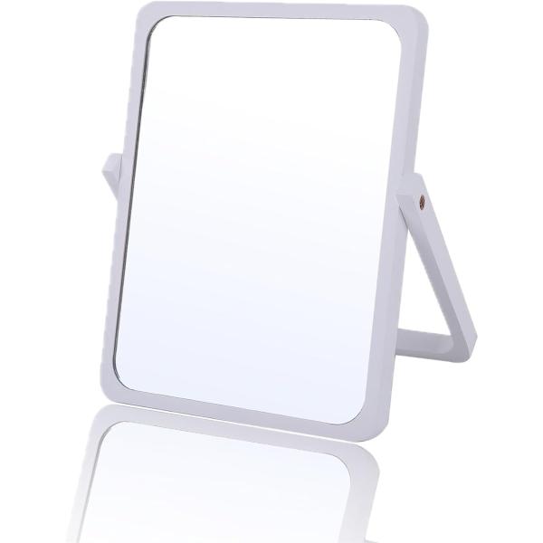 バリエーションコード : 2B96CPIVLJ「サイズ」縦 27cm x 横 20cm x 厚さ 2cm 「鏡面サイズ」 縦 24cm x 横 17cm「重さ」3g 「材質」木製天然木の風合いが素敵な木製のスタンド付き卓上ミラーです。化粧、...