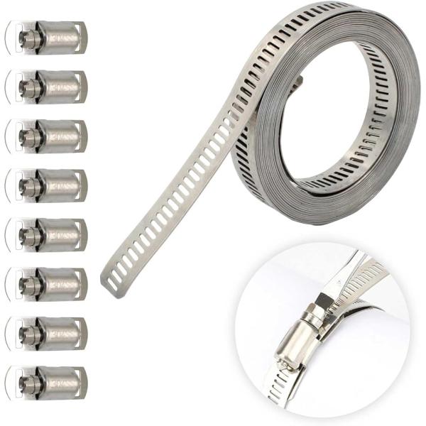 バリエーションコード : 2B9I30GVRS「お好みの長さで切って使える自在バンド」使う場所や用途に合わせて必要な長さにカットして使えるステンレスバンドになります。留め具がセットで様々な用途に使用できます。「円周に合わせてカット」ホースク...