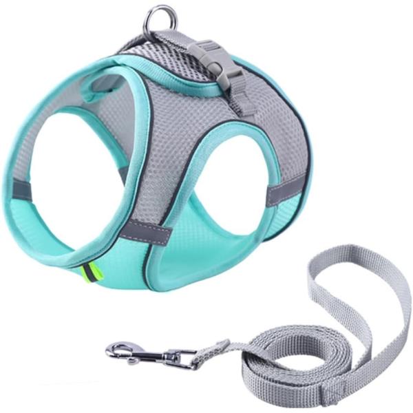 バリエーションコード : 2B9J9SFF5I「しっかりホールド」首回りと胸周りでしっかりホールドできるウサギ用のハーネスです。お散歩中も迷子になりません。「メッシュ素材」メッシュ素材なので通気性が良く熱がこもりません。春・夏・秋のお散歩に...