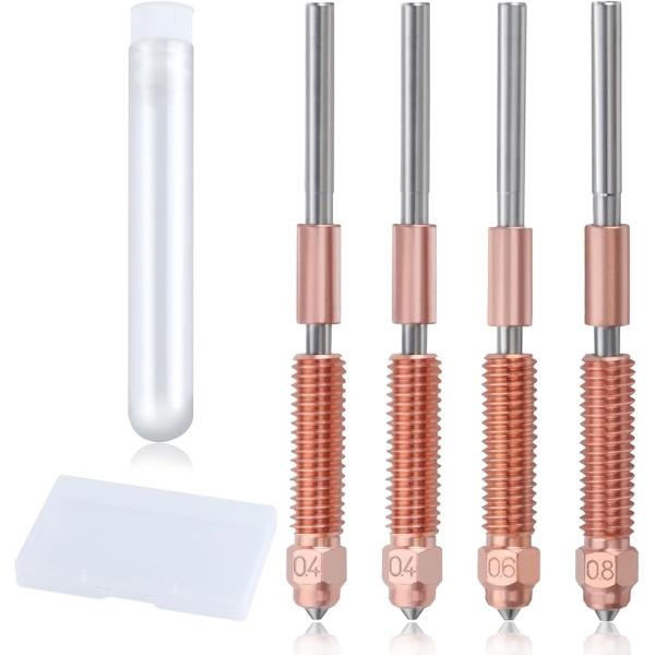 材質:ノズルは銅合金と硬化鋼でできており、熱伝導率と硬度が高く、性能が向上しています。チタン合金製ノズルヒートシンクに加えて、熱伝導を効果的に低減し、さまざまなフィラメントの印刷ニーズに対応しますパッケージに含まれるもの: K1C 3Dプリ...