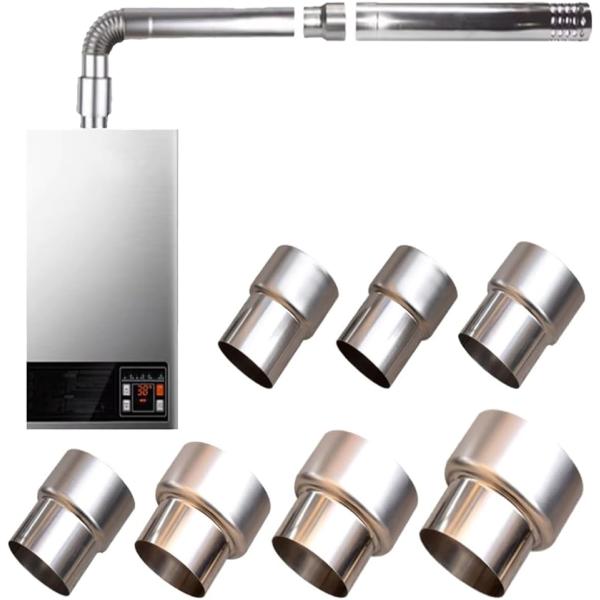 バリエーションコード : 2B9LFC2TRD給湯器ダクトホースや暖炉の煙突などの異なるサイズのパイプをジョイントするパイプ変換アダプターです。7サイズをご用意しましたので、それぞれの直径に合わせてお選びください。高耐久304ステンレス鋼を...