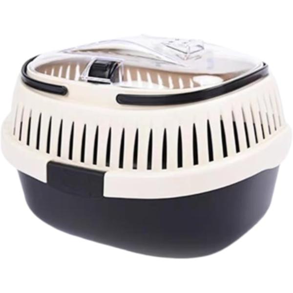 バリエーションコード : 2B9NQ4TOHJ「ペットとのお出かけに便利」小動物用のキャリーケースです。透明の開口部でペットの様子をしっかり確認できます。コンパクトながら内部は広々としており、圧迫感を感じにくい設計です。「通気性抜群で快適」...